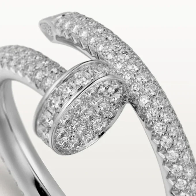 Juste Un Clou-ring – hvidguld, diamanter – Cartier Juste Un Clou-ring – hvidguld, diamanter – Cartier