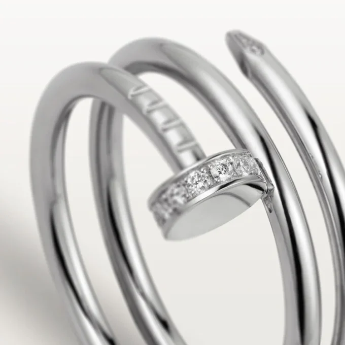 Juste Un Clou-ring – hvidguld, diamanter – Cartier Juste Un Clou-ring – hvidguld, diamanter – Cartier