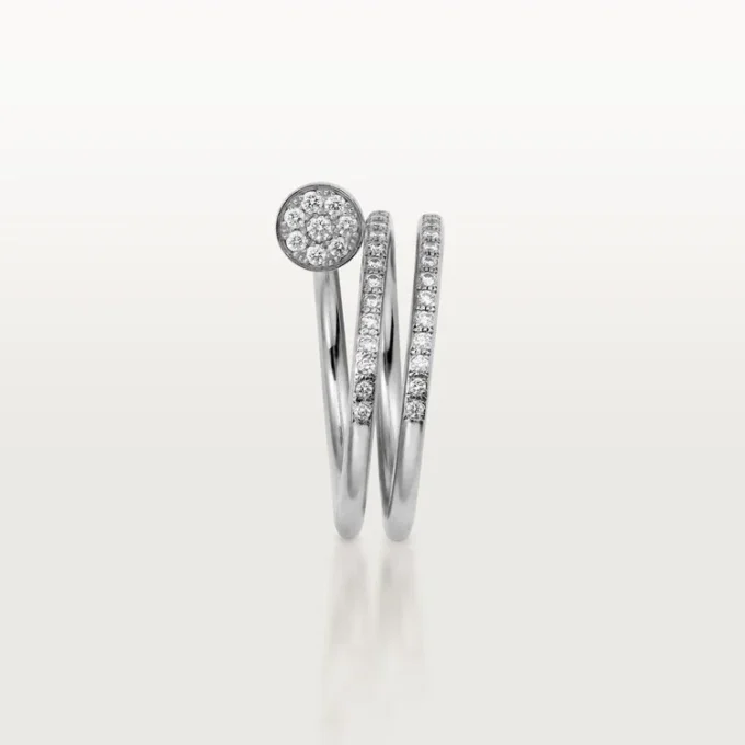Juste Un Clou-ring – hvidguld, diamanter – Cartier Juste Un Clou-ring – hvidguld, diamanter – Cartier