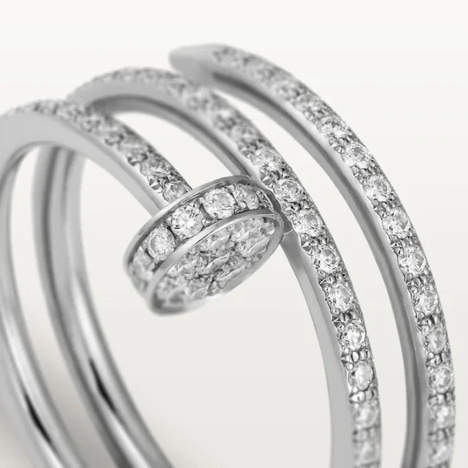 Juste Un Clou-ring – hvidguld, diamanter – Cartier Juste Un Clou-ring – hvidguld, diamanter – Cartier