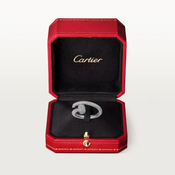 Juste Un Clou-ring – hvidguld, diamanter – Cartier Juste Un Clou-ring – hvidguld, diamanter – Cartier