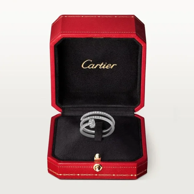 Juste Un Clou-ring – hvidguld, diamanter – Cartier Juste Un Clou-ring – hvidguld, diamanter – Cartier