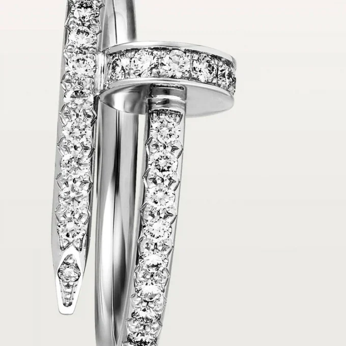 Juste Un Clou-ring – hvidguld, diamanter – Cartier Juste Un Clou-ring – hvidguld, diamanter – Cartier