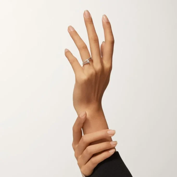 Juste Un Clou-ring, lille model, diamanter Juste Un Clou-ring, lille model, diamanter