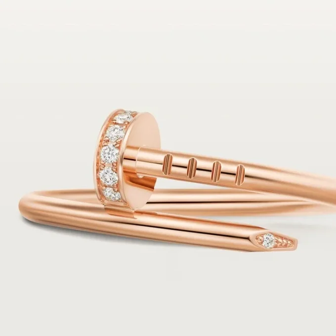 Juste Un Clou-ring, lille model, diamanter Juste Un Clou-ring, lille model, diamanter
