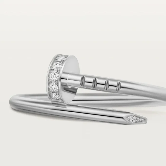 Juste Un Clou-ring, lille model, diamanter Juste Un Clou-ring, lille model, diamanter