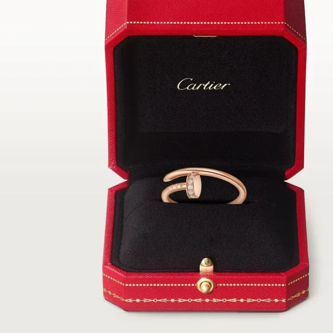 Juste Un Clou-ring, lille model, diamanter Juste Un Clou-ring, lille model, diamanter