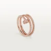 Juste Un Clou-ring – rosa guld, diamanter – Cartier Juste Un Clou-ring – rosa guld, diamanter – Cartier