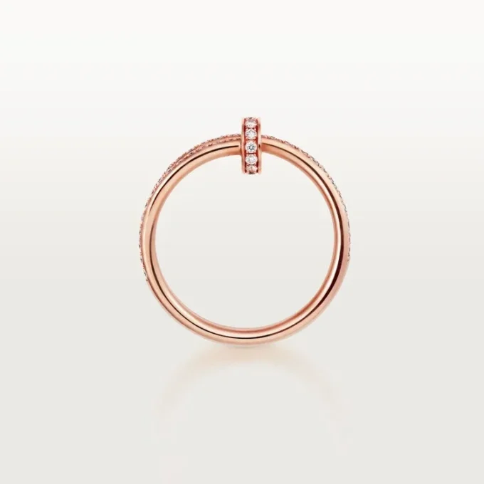 Juste Un Clou-ring – rosa guld, diamanter – Cartier Juste Un Clou-ring – rosa guld, diamanter – Cartier