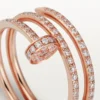 Juste Un Clou-ring – rosa guld, diamanter – Cartier Juste Un Clou-ring – rosa guld, diamanter – Cartier