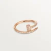 Juste Un Clou-ring – Rosaguld, diamanter – Cartier Juste Un Clou-ring – Rosaguld, diamanter – Cartier