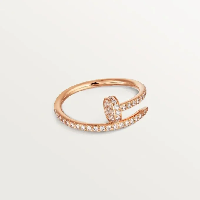 Juste Un Clou-ring – Rosaguld, diamanter – Cartier Juste Un Clou-ring – Rosaguld, diamanter – Cartier