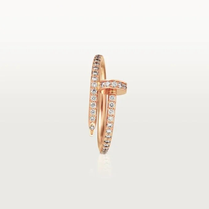 Juste Un Clou-ring – Rosaguld, diamanter – Cartier Juste Un Clou-ring – Rosaguld, diamanter – Cartier