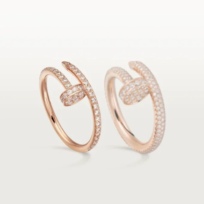 Juste Un Clou-ring – Rosaguld, diamanter – Cartier Juste Un Clou-ring – Rosaguld, diamanter – Cartier