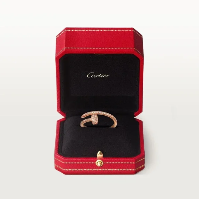 Juste Un Clou-ring – Rosaguld, diamanter – Cartier Juste Un Clou-ring – Rosaguld, diamanter – Cartier