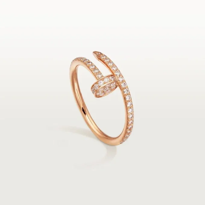 Juste Un Clou-ring – Rosaguld, diamanter – Cartier Juste Un Clou-ring – Rosaguld, diamanter – Cartier