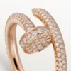 Juste Un Clou-ring – Rosaguld, diamanter – Cartier