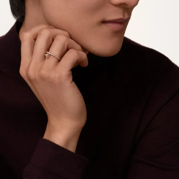 Juste Un Clou-ring – Rosaguld, diamanter – Cartier Juste Un Clou-ring – Rosaguld, diamanter – Cartier
