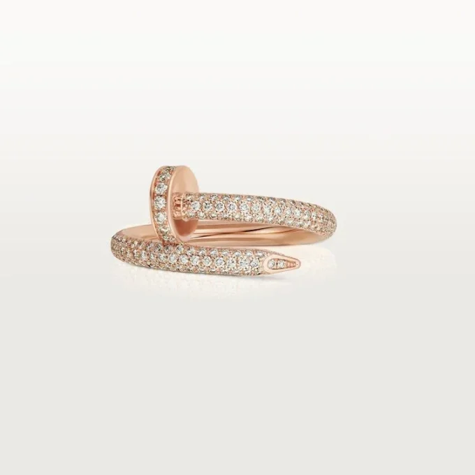 Juste Un Clou-ring – Rosaguld, diamanter – Cartier