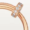 Juste Un Clou-ring – Rosaguld, diamanter – Cartier Juste Un Clou-ring – Rosaguld, diamanter – Cartier