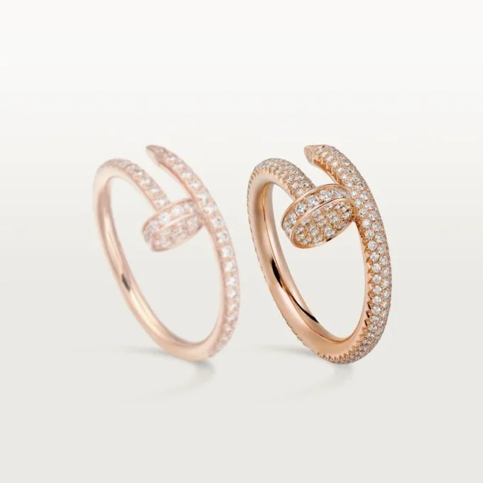 Juste Un Clou-ring – Rosaguld, diamanter – Cartier
