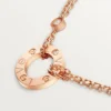 Kærlighedshalskæde, 2 diamanter – Rosaguld, Diamanter – Cartier Kærlighedshalskæde, 2 diamanter – Rosaguld, Diamanter – Cartier