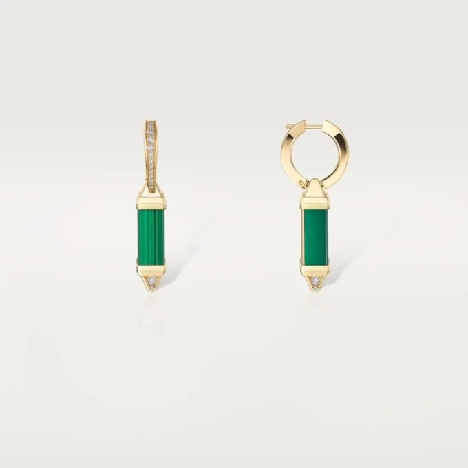 Les Berlingots De Cartier Sleeper øreringe, diamanter Les Berlingots De Cartier Sleeper øreringe, diamanter