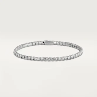 Lignes Essentielles armbånd, brillantslebne diamanter