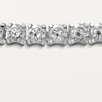Lignes Essentielles armbånd, brillantslebne diamanter
