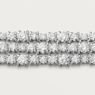 Lignes Essentielles armbånd, brillantslebne diamanter