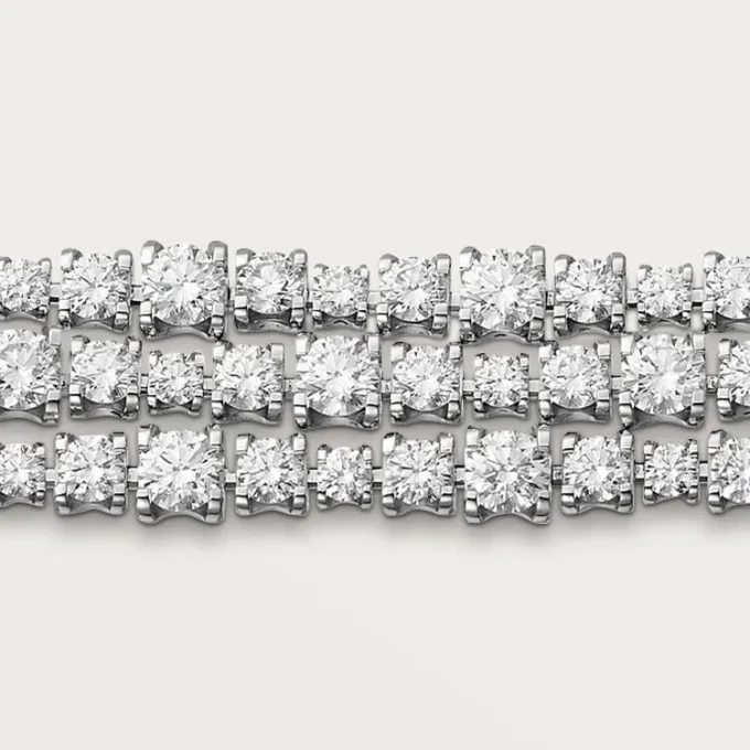 Lignes Essentielles armbånd, brillantslebne diamanter Lignes Essentielles armbånd, brillantslebne diamanter