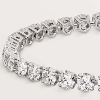 Lignes Essentielles armbånd, brillantslebne diamanter
