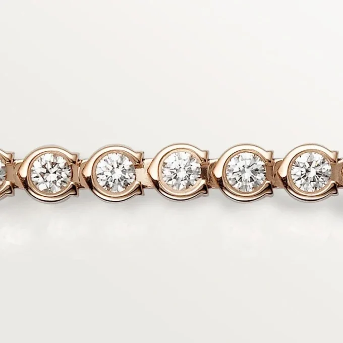 Lignes Essentielles armbånd, brillantslebne diamanter Lignes Essentielles armbånd, brillantslebne diamanter