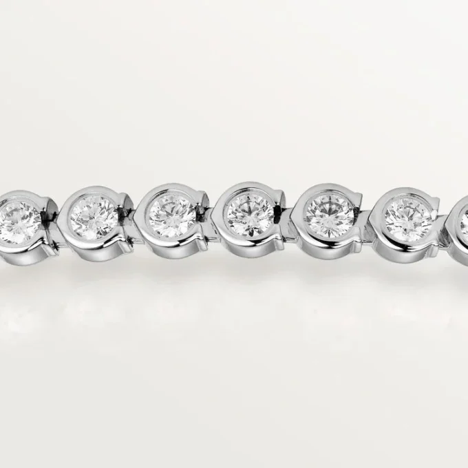Lignes Essentielles armbånd, brillantslebne diamanter Lignes Essentielles armbånd, brillantslebne diamanter