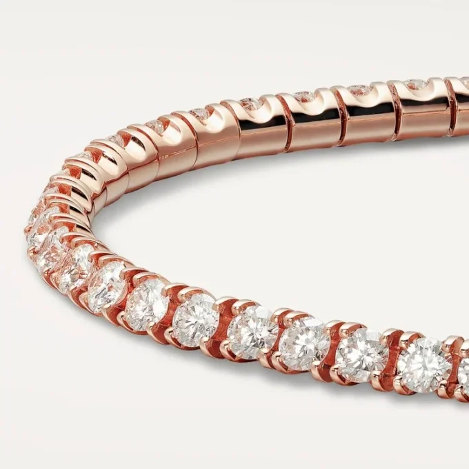 Lignes Essentielles armbånd, brillantslebne diamanter Lignes Essentielles armbånd, brillantslebne diamanter