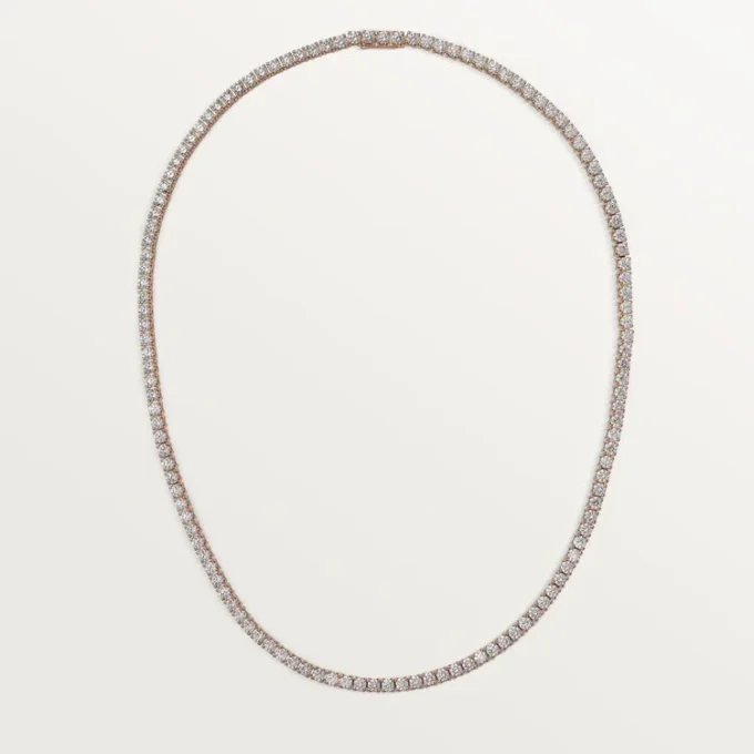 Lignes Essentielles halskæde, brillantslebne diamanter Lignes Essentielles halskæde, brillantslebne diamanter