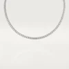 Lignes Essentielles halskæde, brillantslebne diamanter Lignes Essentielles halskæde, brillantslebne diamanter