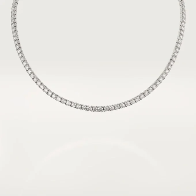 Lignes Essentielles halskæde, brillantslebne diamanter Lignes Essentielles halskæde, brillantslebne diamanter