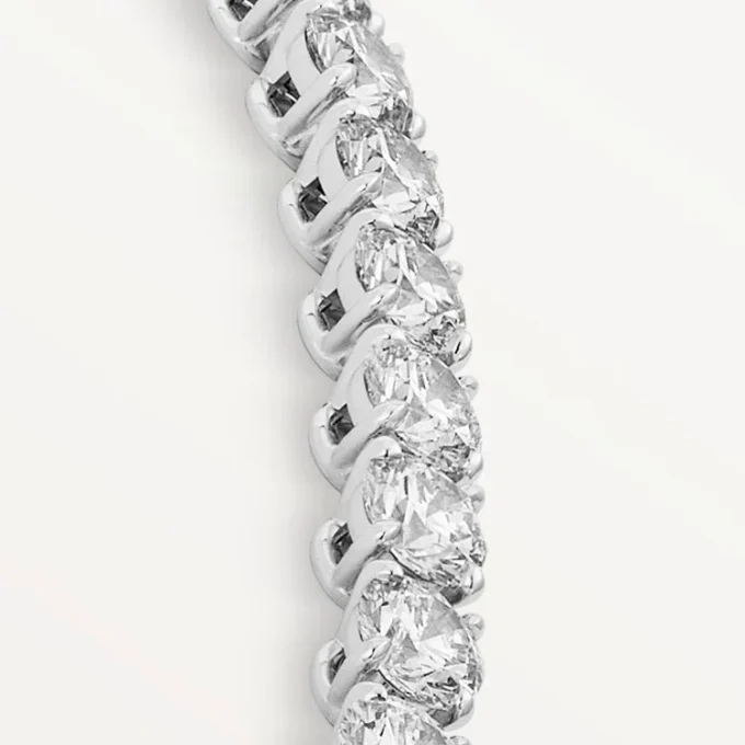Lignes Essentielles halskæde, brillantslebne diamanter Lignes Essentielles halskæde, brillantslebne diamanter