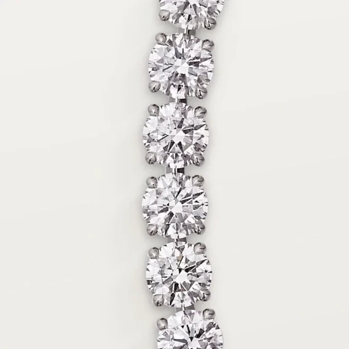 Lignes Essentielles halskæde, brillantslebne diamanter Lignes Essentielles halskæde, brillantslebne diamanter