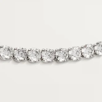 Lignes Essentielles halskæde, brillantslebne diamanter