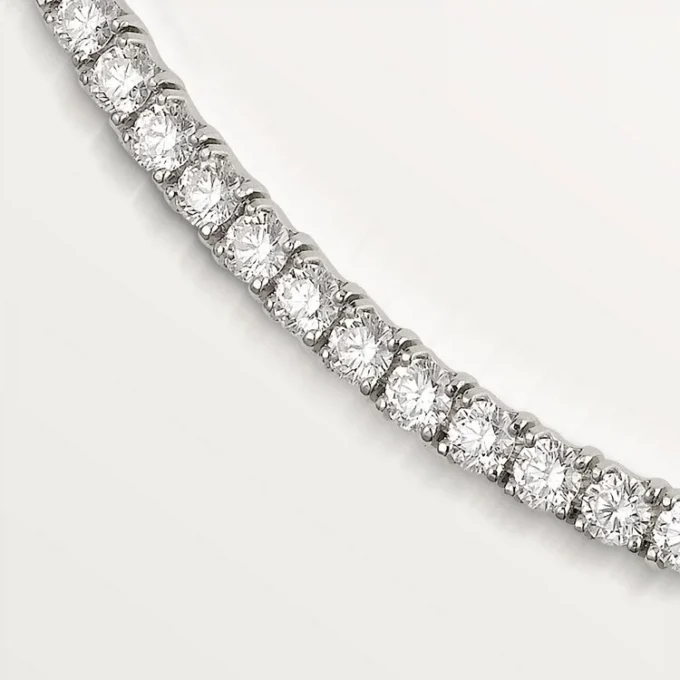 Lignes Essentielles halskæde, brillantslebne diamanter Lignes Essentielles halskæde, brillantslebne diamanter