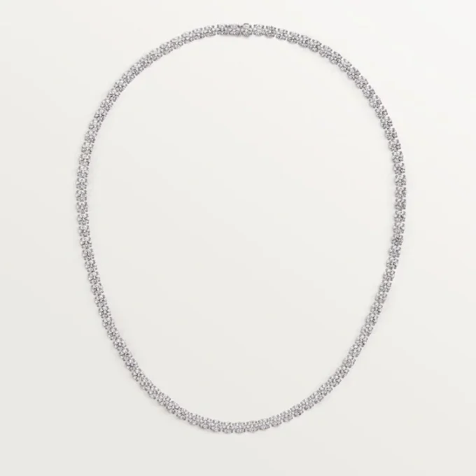 Lignes Essentielles halskæde, brillantslebne diamanter Lignes Essentielles halskæde, brillantslebne diamanter