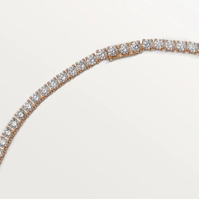 Lignes Essentielles halskæde, brillantslebne diamanter Lignes Essentielles halskæde, brillantslebne diamanter