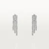 Lignes Essentielles øreringe, brillantslebne diamanter Lignes Essentielles øreringe, brillantslebne diamanter