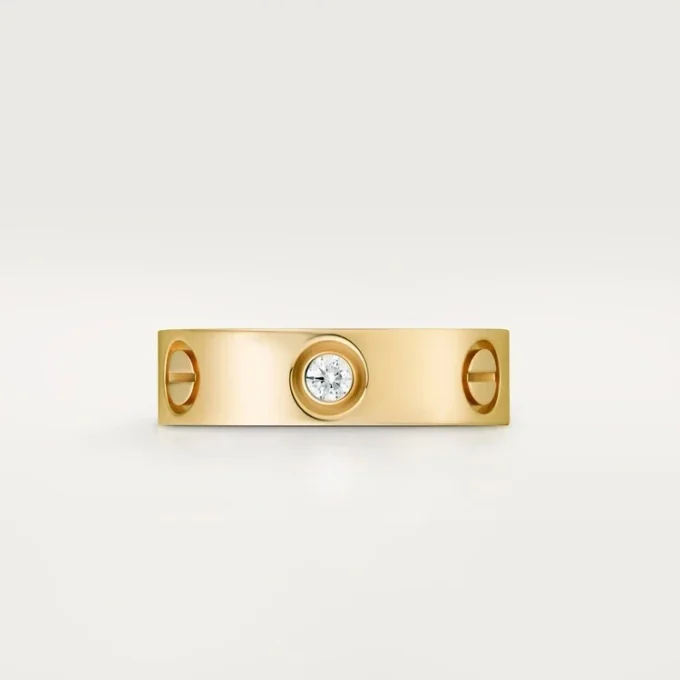 Love 3 diamantring – gult guld, klassisk model | Cartier Us Love 3 diamantring – gult guld, klassisk model | Cartier Us
