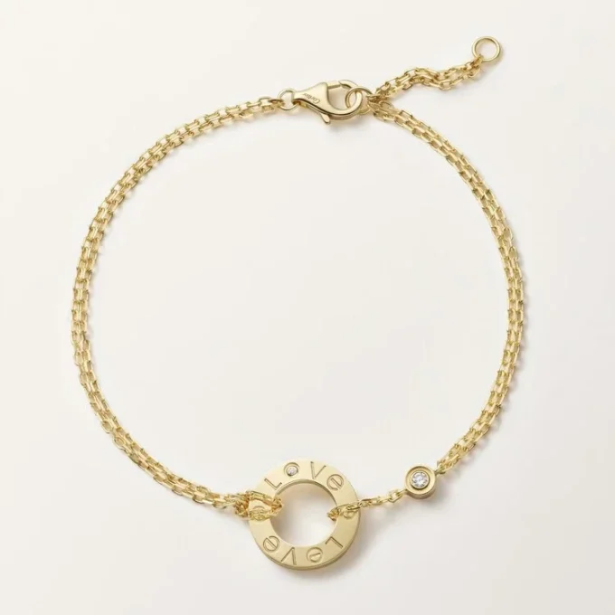 Love-armbånd – Gult guld, diamanter – Cartier Love-armbånd – Gult guld, diamanter – Cartier