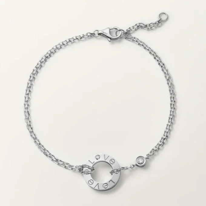 Love-armbånd – hvidguld, diamanter – Cartier Love-armbånd – hvidguld, diamanter – Cartier