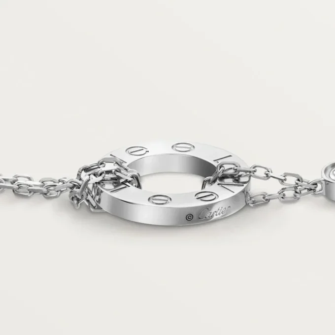Love-armbånd – hvidguld, diamanter – Cartier Love-armbånd – hvidguld, diamanter – Cartier