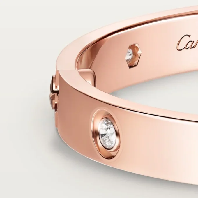 Love-armbånd, klassisk model, 10 diamanter Love-armbånd, klassisk model, 10 diamanter